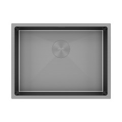 Мойка для кухни PAULMARK Next 58 UNI 440х580х200 мм серый матовый PM215844-MG Мойка для кухни PAULMARK Next 58 UNI 440х580х200 мм серый матовый PM215844-MG