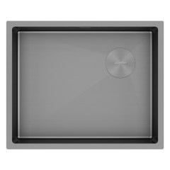 Мойка для кухни PAULMARK Next-Skew 54 UNI 440х540х200 мм серый матовый PM885444-MG Мойка для кухни PAULMARK Next-Skew 54 UNI 440х540х200 мм серый матовый PM885444-MG