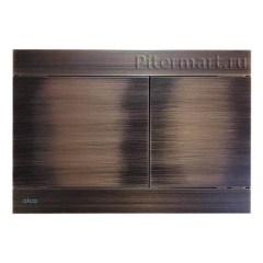 Клавиша для инсталляции ALCAPLAST Fun бронза состаренная FUN-ANTIC