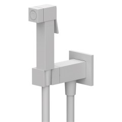 Душ гигиенический встраиваемый с прогрессивным смесителем REMER Absolute белый матовый Q64BO Душ гигиенический встраиваемый с прогрессивным смесителем REMER Absolute белый матовый Q64BO