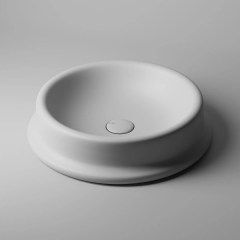 Раковина накладная SITEGA Sayma 470 470х470х107 мм цвет Basic White