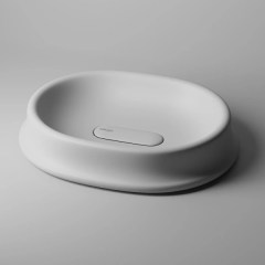 Раковина накладная SITEGA Sayma 570 570х470х107 мм цвет Basic White