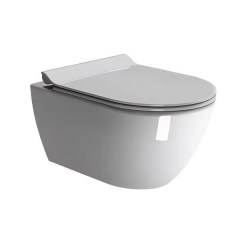 Унитаз подвесной безободковый с креплением GSI Pura Swirlflush 500х360 мм 8816FR211