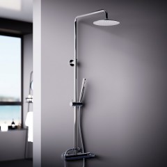 Душевая система со смесителем DAMIXA Scandinavian Pure 250 хром глянцевый 936710000 Душевая система со смесителем DAMIXA Scandinavian Pure 250 хром глянцевый 936710000