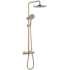 Душевая система ABBER Thermostat золото матовый AF8516GL Душевая система ABBER Thermostat золото матовый AF8516GL