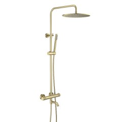 Душевая система TIMO Saona 300 мм gold bruss SX-2380/17