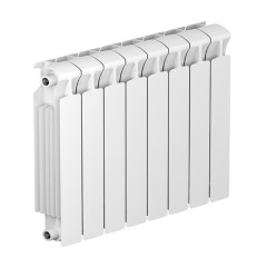 Радиатор биметаллический RIFAR Monolit 500 8 секций боковое подключение Радиатор биметаллический RIFAR Monolit 500 8 секций боковое подключение