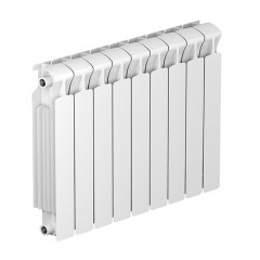 Радиатор биметаллический RIFAR Monolit 500 9 секций боковое подключение Радиатор биметаллический RIFAR Monolit 500 9 секций боковое подключение