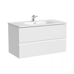 Тумба подвесная SANCOS Snob R 90 890х445х500 мм Bianco SNR90W