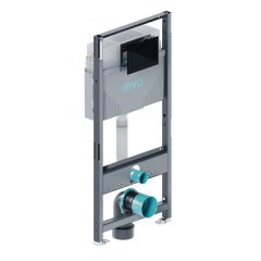Инсталляция с клавишей RIVO Touch Line черный глянцевый 200001.4 Инсталляция с клавишей RIVO Touch Line черный глянцевый 200001.4