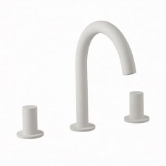 Смеситель для раковины BUGNATESE Moon Minimalista Tondo Bianco Opaco 7112SBO Смеситель для раковины BUGNATESE Moon Minimalista Tondo Bianco Opaco 7112SBO