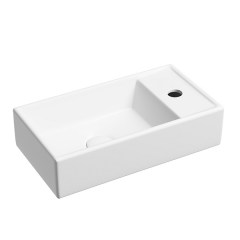 Раковина подвесная CERAMICANOVA Element 407х217х100 мм CN6051LMW