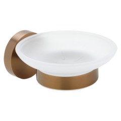 Мыльница настенная BEMETA Amber 110х105х55 мм медь брашированная 155108042