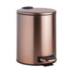 Ведро мусорное BEMETA Amber 205х205х260 мм медь брашированная 155315010
