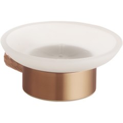 Мыльница настенная BEMETA Copra 109х117х47 мм медь брашированная 176108040
